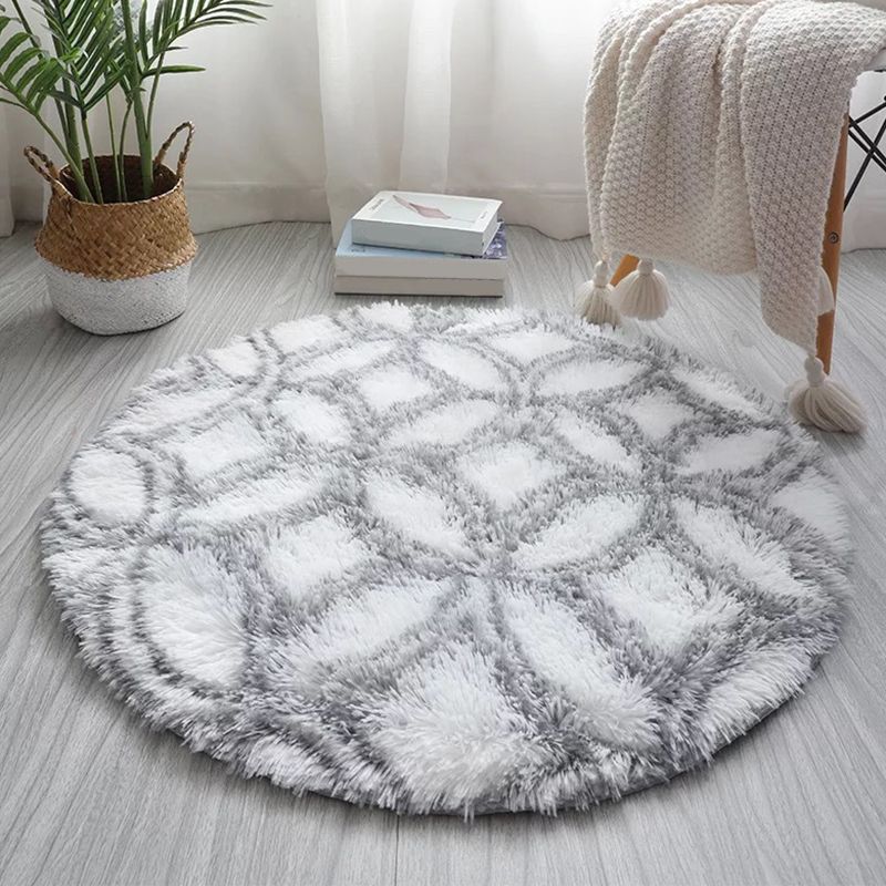 Scandinavische decoratie Tapijt tapijt multi-gekleurd geprinte gebied tapijt Niet-slip achterste vlekbestendig binnendeken
