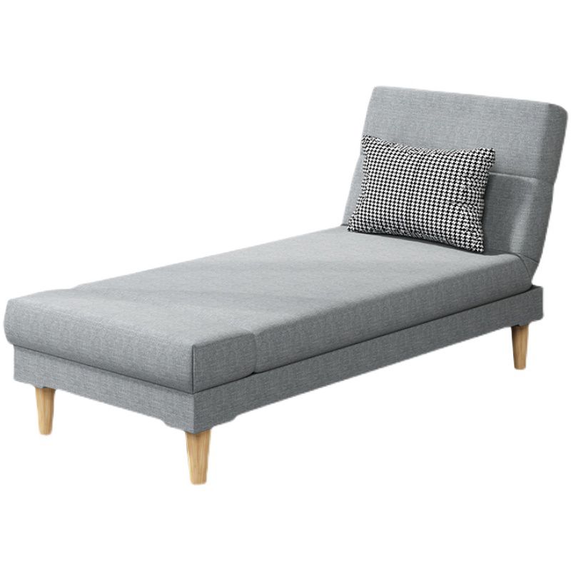 Scandinavian Chaise Lounge Solid Color Chaise Lounge Sofa Armless