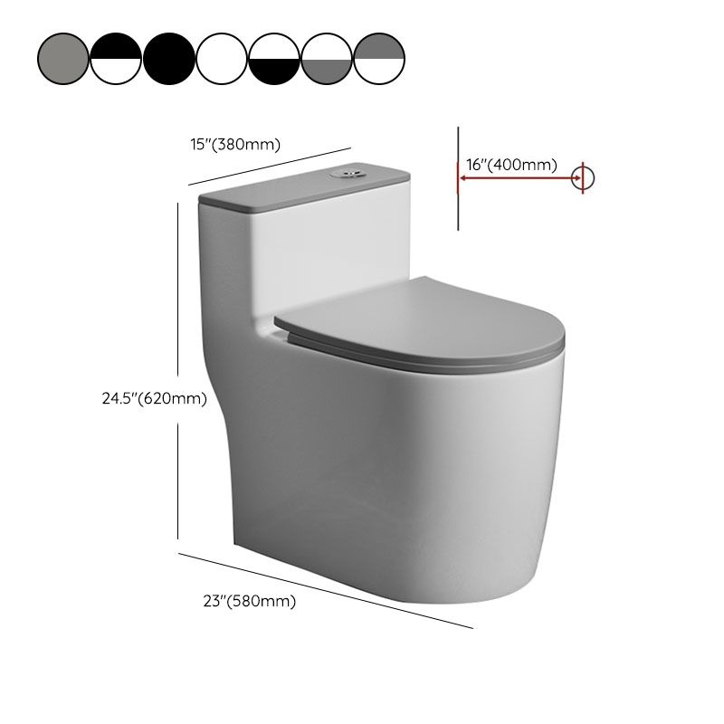 Traditional Ceramic Toilet Bowl Floor Mounted Urine Toilet for Bathroom