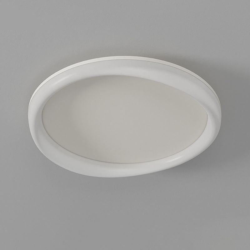 Modern Ceiling Light White LED Flush Mount Lighting for Bedroom