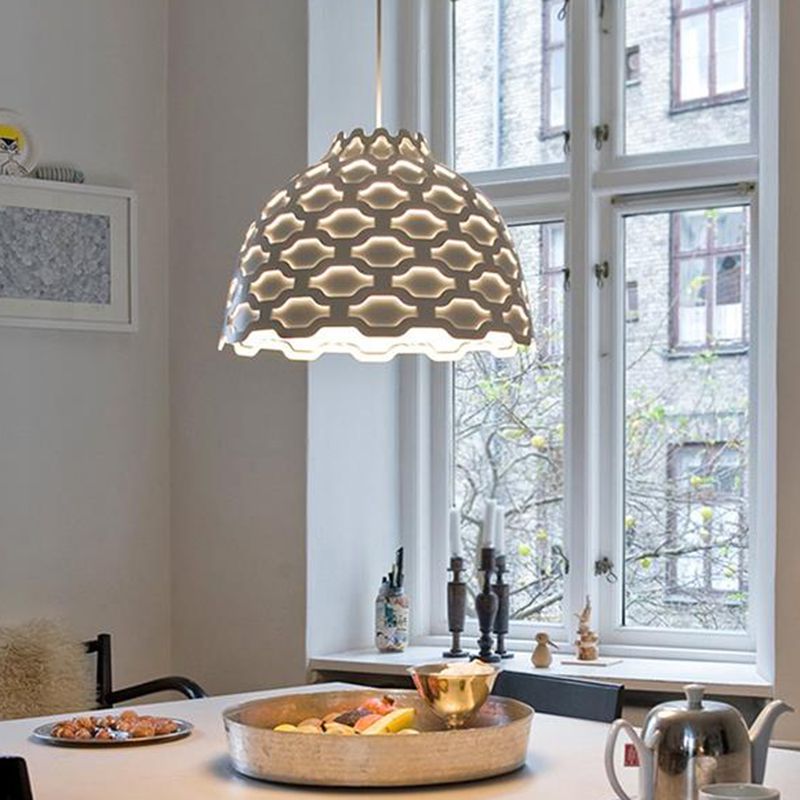1 Kopf Restaurant Hanging Lampe Nordic 1 Head Pendelleuchte mit Schüssel Metallschatten