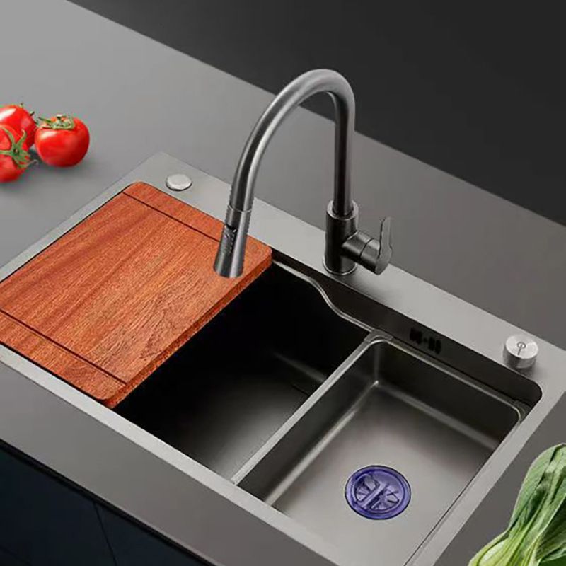 Modern 1-Handle Faucet Pull down with Water Dispenser Standard Kitchen Faucet
