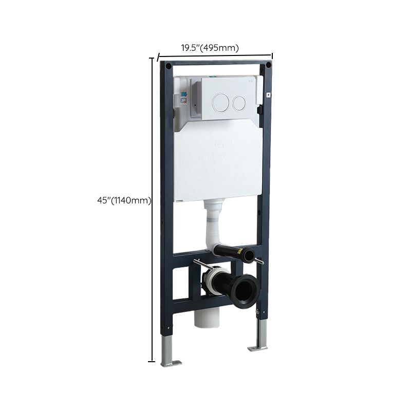 Modern Wall Mounted Flush Toilet White Toilet Bowl with Seat for Washroom