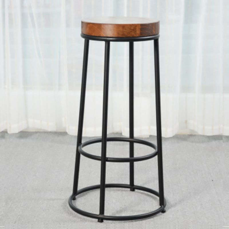 Modern Bar Table Set 1/6 Pieces Solid Wood Counter Height Set for Indoor