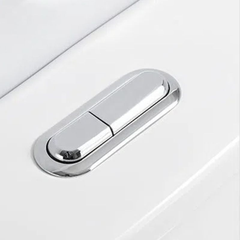 Modern Ceramic Toilet Floor Mounted One Piece Skirted Urine Toilet with Toilet Seat