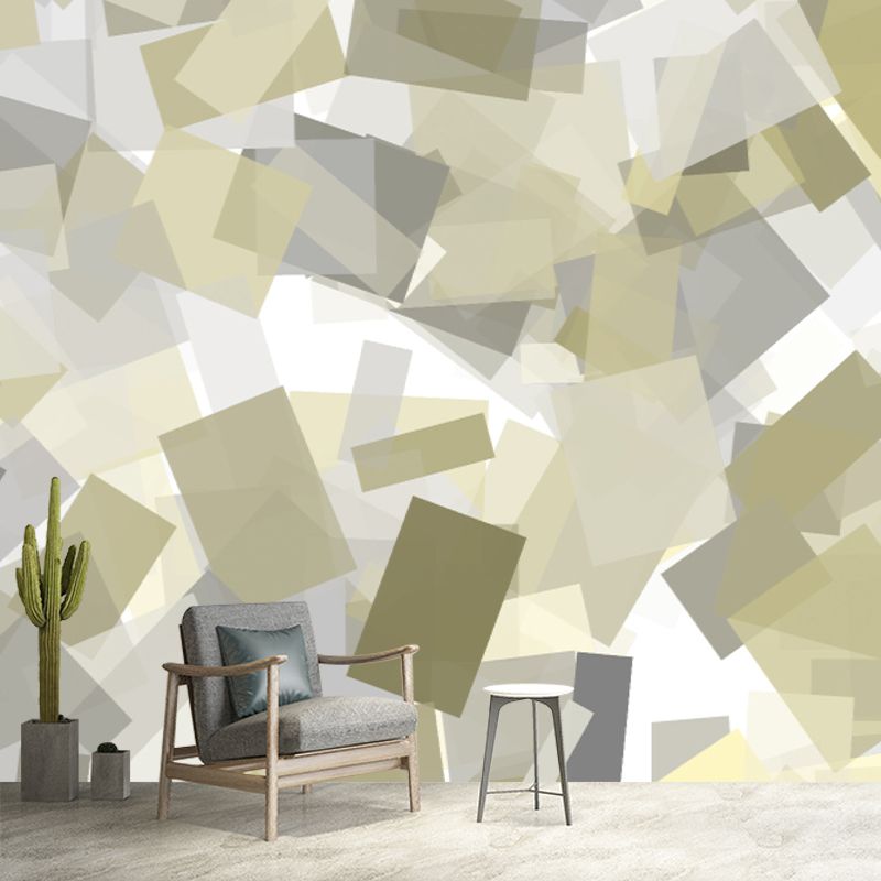 Modern Style Wall Mural Wallpaper Abstract Illustration Bedroom Wall Mural