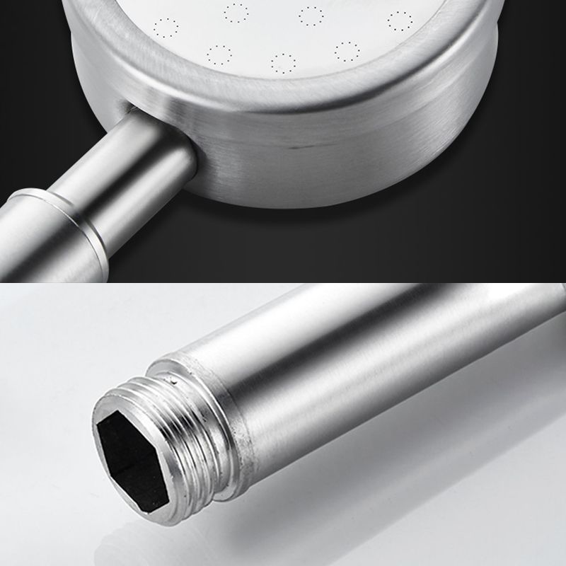 Stainless Steel Shower Head Modern Style Shower Head with Round Shape