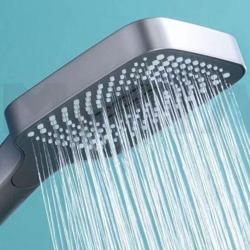 Bathroom Shower System Square Handheld Shower Head Wall Mounted Shower Trim