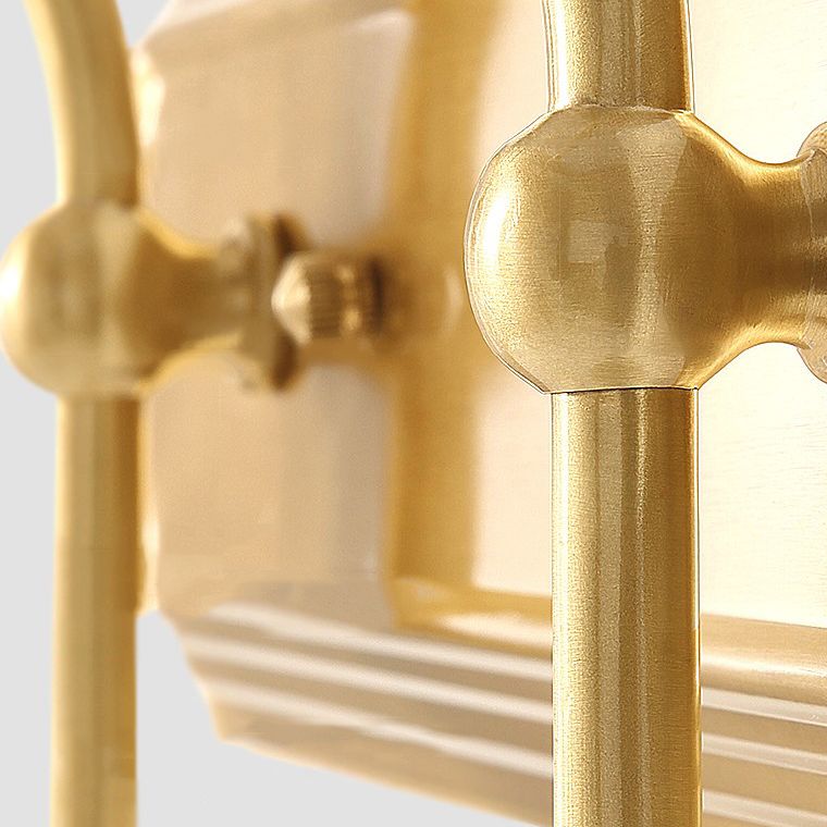 Vintage Simplicity Bell Vanity Gince Lights Grosted Glass Wall Mount luminaire pour salle de bain