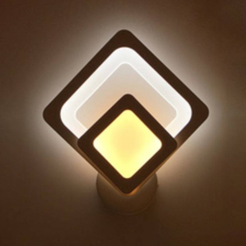 Sconce Light Fixture Modern Style LED Metal Wall Sconce Lighting for Bedroom