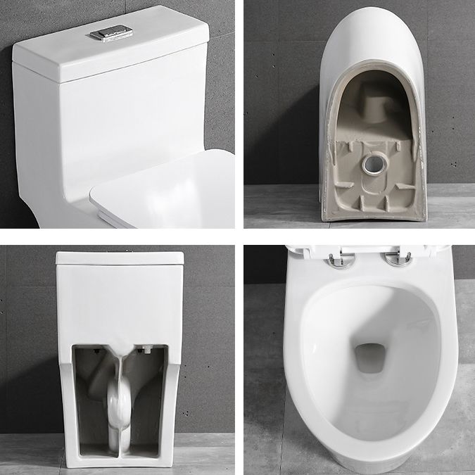 Traditional All-In-One Toilet Bowl Floor Mount Urine Toilet for Washroom