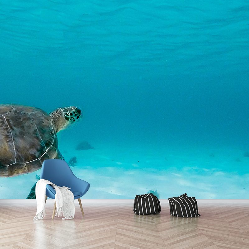 Undersea Photography Mural Decorative Eco-friendly for Decoration