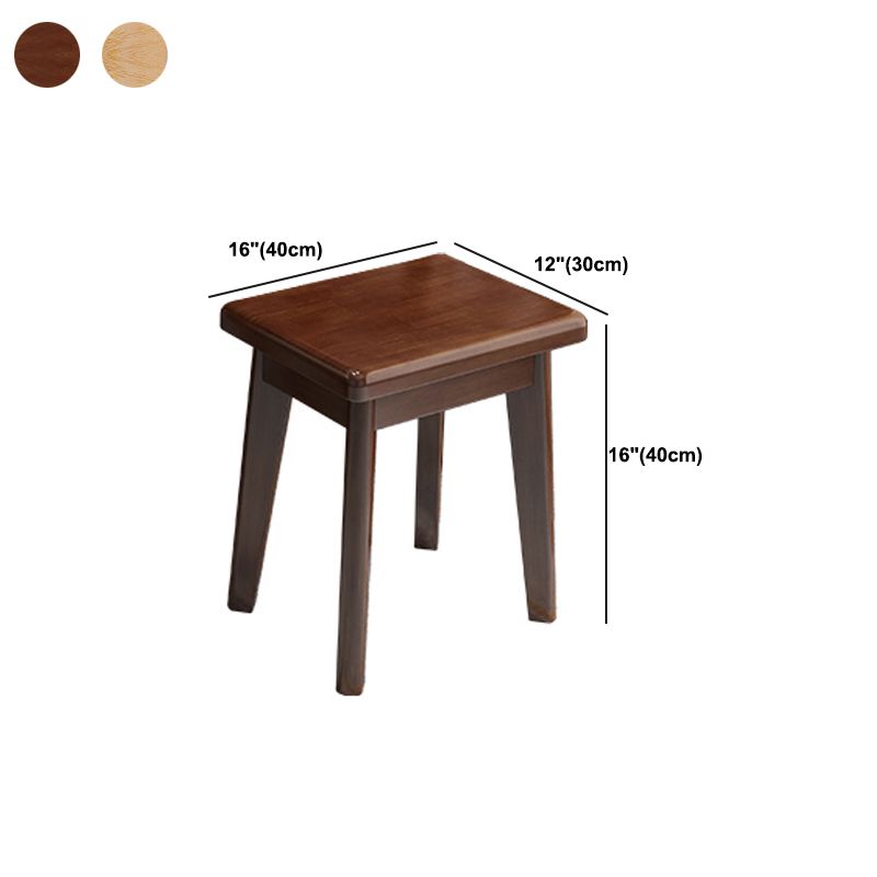 Mirrored Wood Makeup Dressing Table Stool Set with 4 Drawers