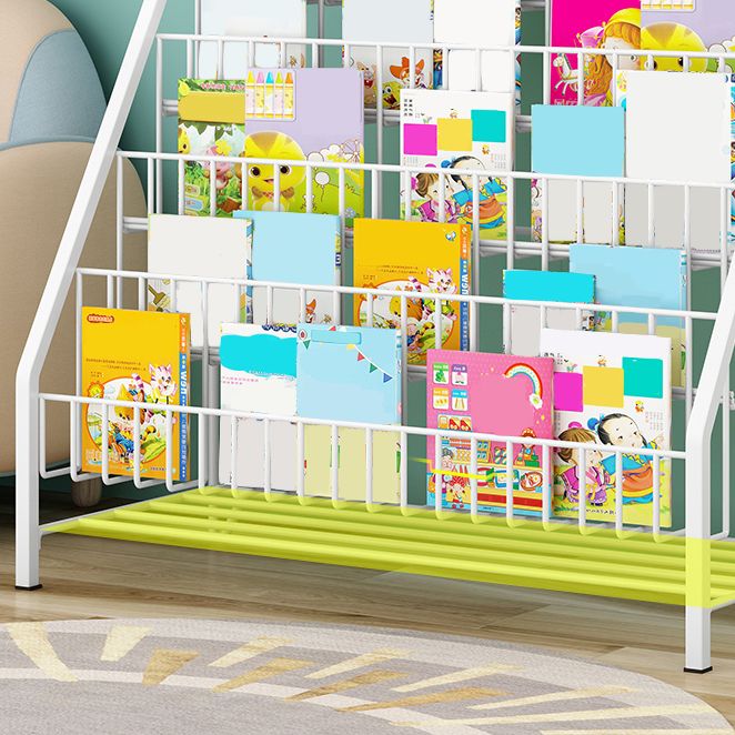 Contemporary Style Bookcase Closed Back Bookshelf for Home Office and Study Room