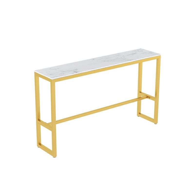 Glam Rectangle Bar Table Set 1/2/3/4/7 Pieces Dining Set for Dining Room