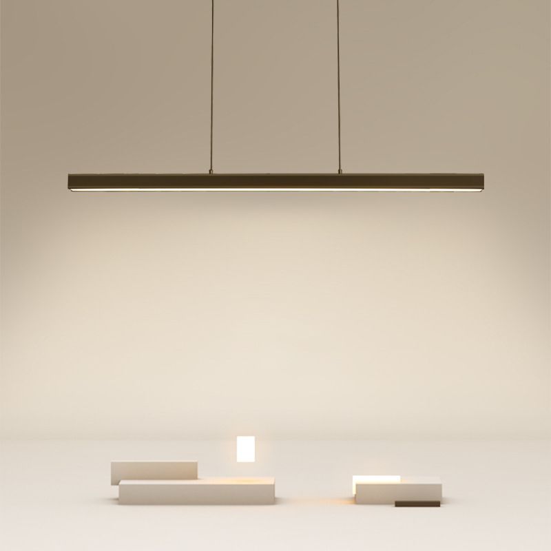 LED Kitchen Island Lighting Contemporary Black/White Ceiling Light for Home