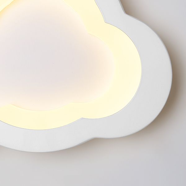 Metal Cloud Wall Mounted Lamps Modern Style 1 Light Wall Mount Lighting