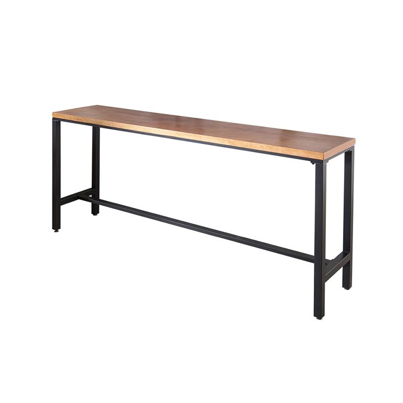 Solid Wood Bar Table Set Modern Rectangle 1/5/9 Pieces Counter Height Pub Set