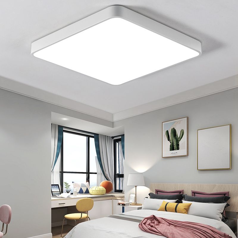 Simplicity Geometric Flush Mount Lighting Acrylic 1 Light Flush Ceiling Lights