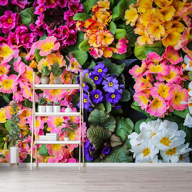 Customized Primrose Mural Wall Covering Eco-friendly Wallpaper for Bedroom