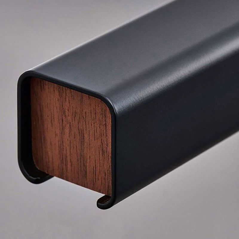 Nordic Pendant Light Modern Simple LED Long Strip Long Chandelier Lampe pour salle à manger