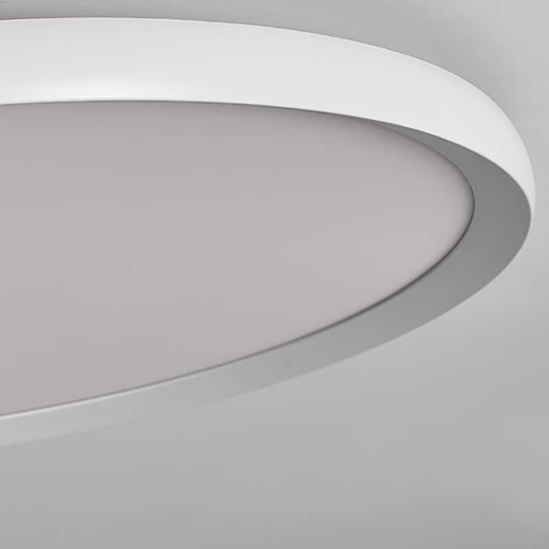 Aluminium Circular LED Ceiling Light in Modern Simplicity Acrylic Indoor Ceiling Fixture