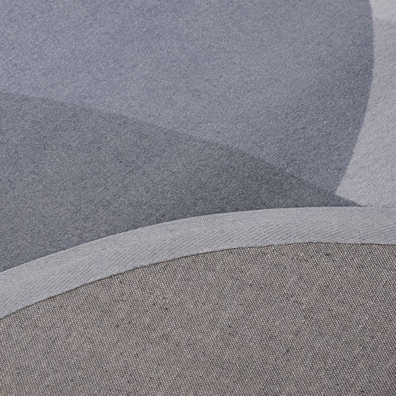 Tapis de zone de couleur de couleur fantaisie Tapis antidérapant de la zone de polyester moderne pour décoration intérieure