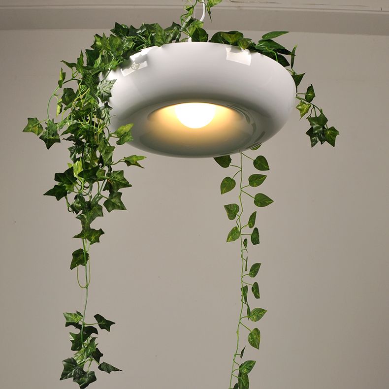 Industriële verfrissende planten hanglampen plafondlampen creatief een enkele licht hanglamp voor coffeeshop