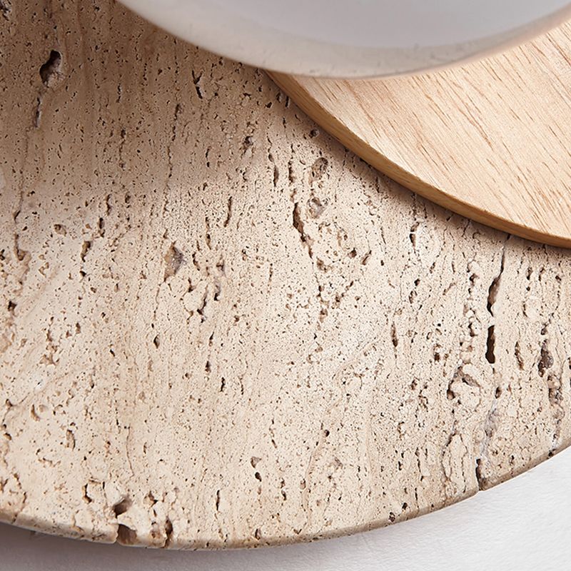 Modern Glass Globe Shade Wall Lighting Fixtures 1-Light Wall Lamp for Dining Room