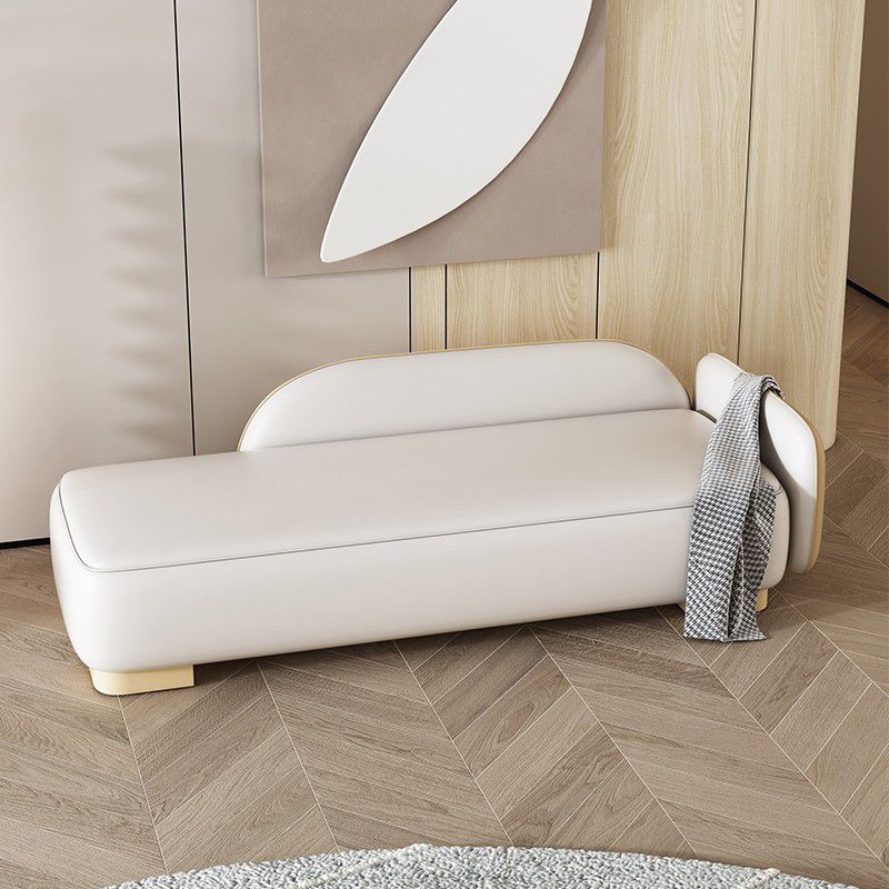 Modern Style Genuine Leather Lounge Chair for Living Room and Bedroom