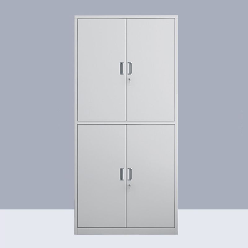 Contemporary Style Wardrobe Metal Wardrobe Closet with Doors