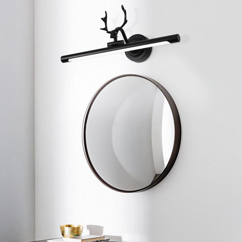 Linear Vanity Lighting Minimalist Metal LED Wall Mounted Lights for Bathroom