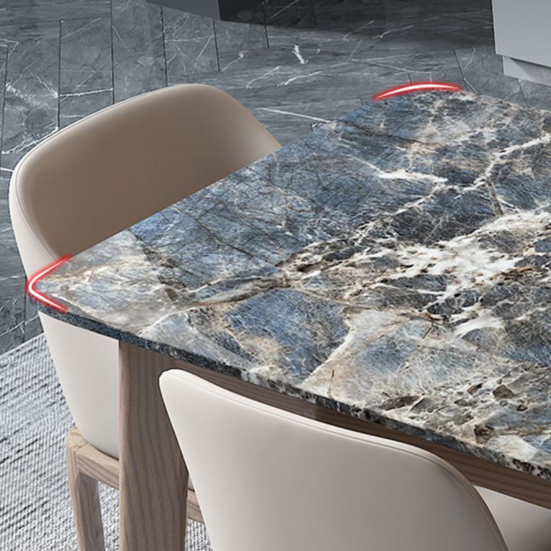 4 Legs Dining Room Table Rectangle Dinner Room Kitchen Table