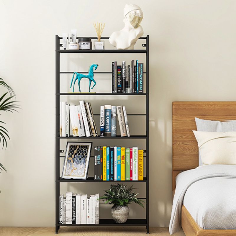9.84"W Bookshelf Contemporary Style Open Back Bookcase for Home Office