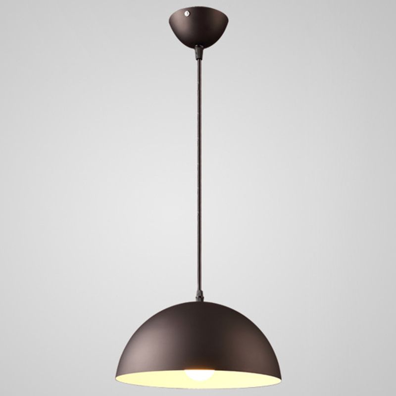 Cudo a costola in metallo Light Appeding Light 1 Light Nordic Minimalist Hanging Lampada per il ristorante
