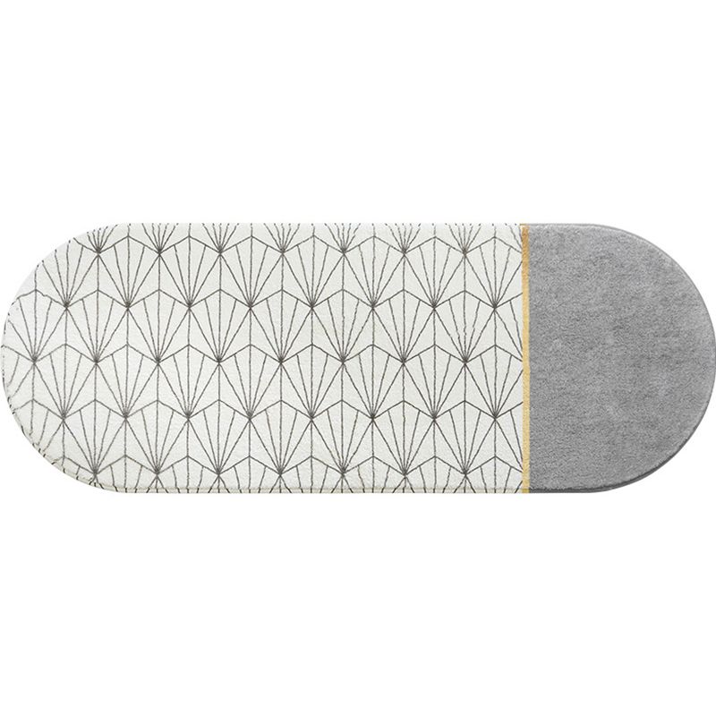 Multi-Color Bedroom Rug Comfort Geometric Print Indoor Rug Polypropylene Anti-Slip Backing Easy Care Carpet