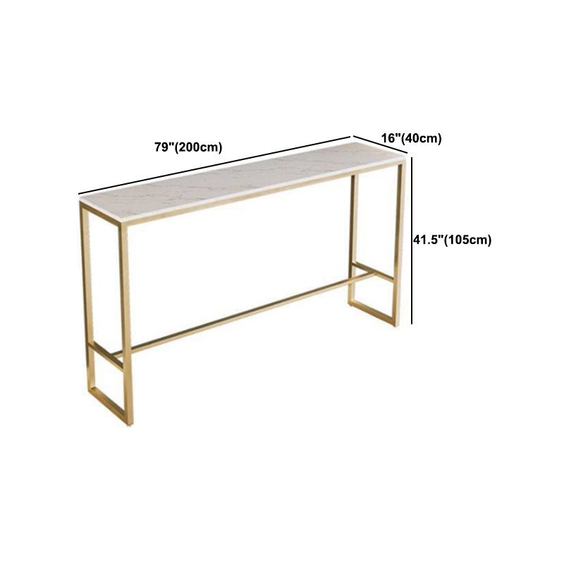 Industrial Rectangle Bar Table Set 1/3/4/5 Pieces Wood Counter Table