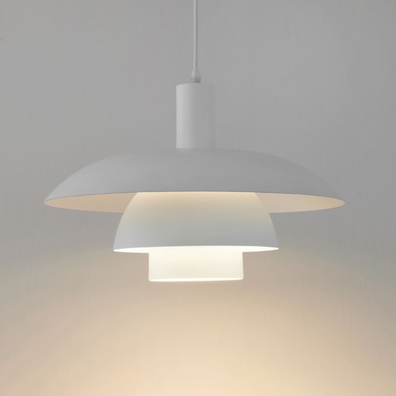 1 Light Metal Hanging Light Modern Style Pendant Light for Dining Room Kitchen