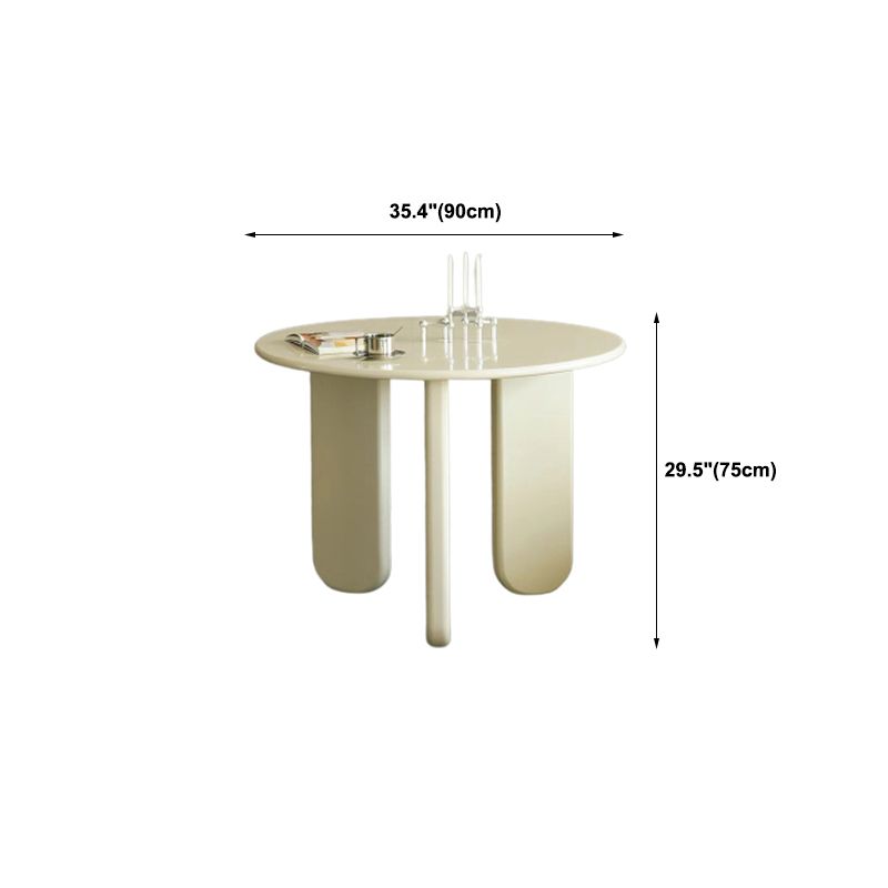 29.53" Tall Scandinavian Style Coffee Cocktail Table Wooden Coffee Table