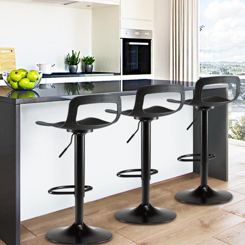 Modern Adjustable Height Bar-stool Metal Counter Bar Stool for Home