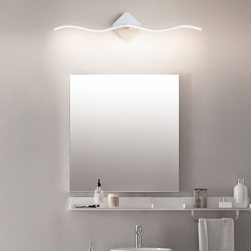 Luce illuminazione con applique a parete Luce montata a parete in metallo LED per bagno