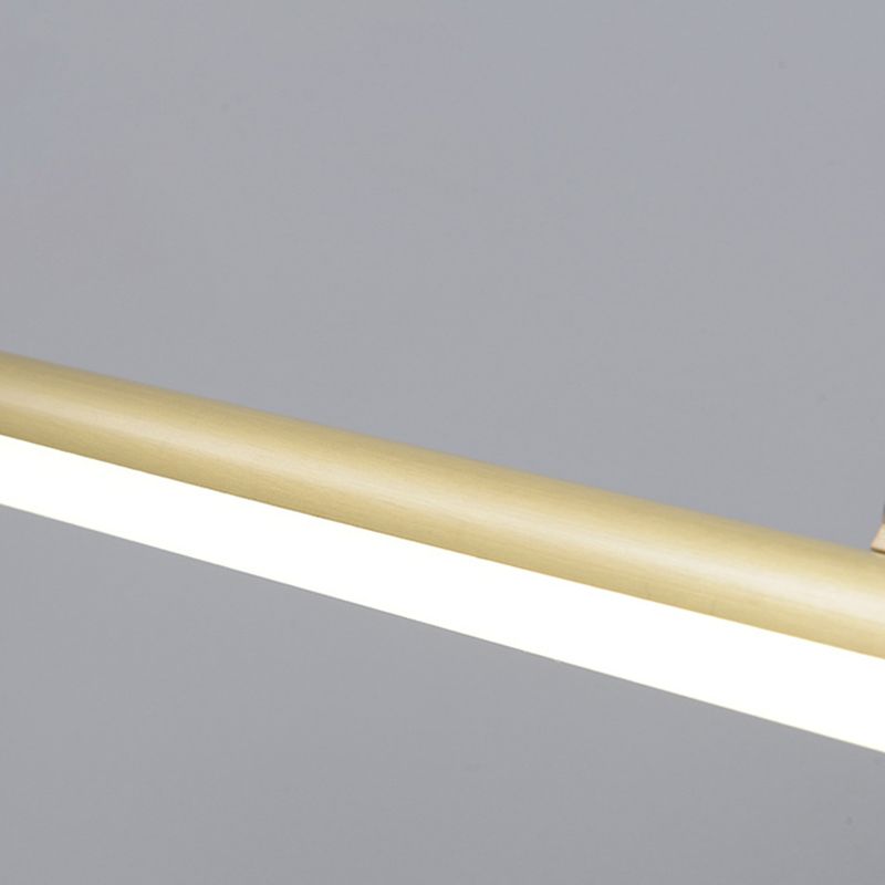 Metal Linear Vanity Wall Sconce Modern Style 1 Light Vanity Lighting Fixtures
