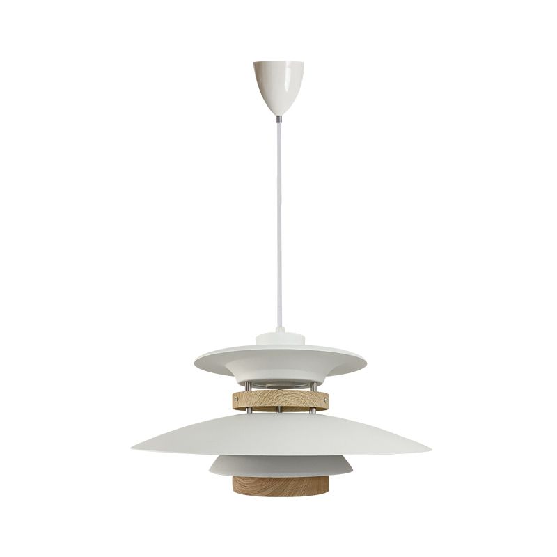 Pendre en métal contemporain Aménagement d'éclairage suspendu simple pour salle à manger