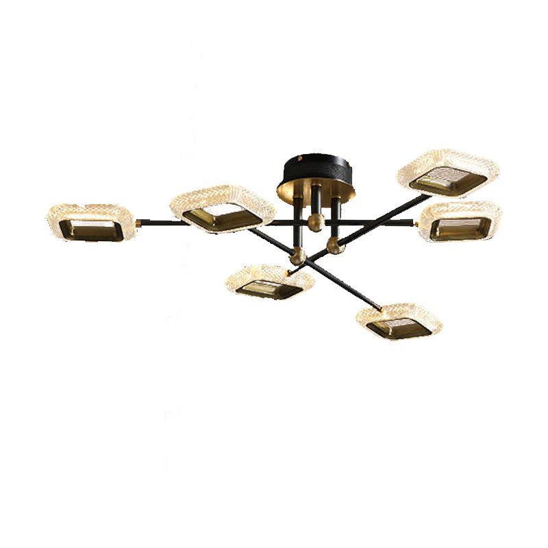 Modern Ceiling Lamp Minimalist LED Flush Mount Light Fixture for Bedroom