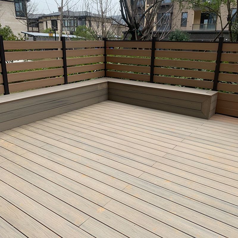 Modern Plastic Wood Laminate Scratch Resistant Laminate Plank Flooring for Outdoors