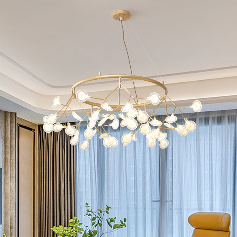 Sputnik Firefly Lampella dell'illuminazione Minimalista Acrilico soggiorno LED LED LED