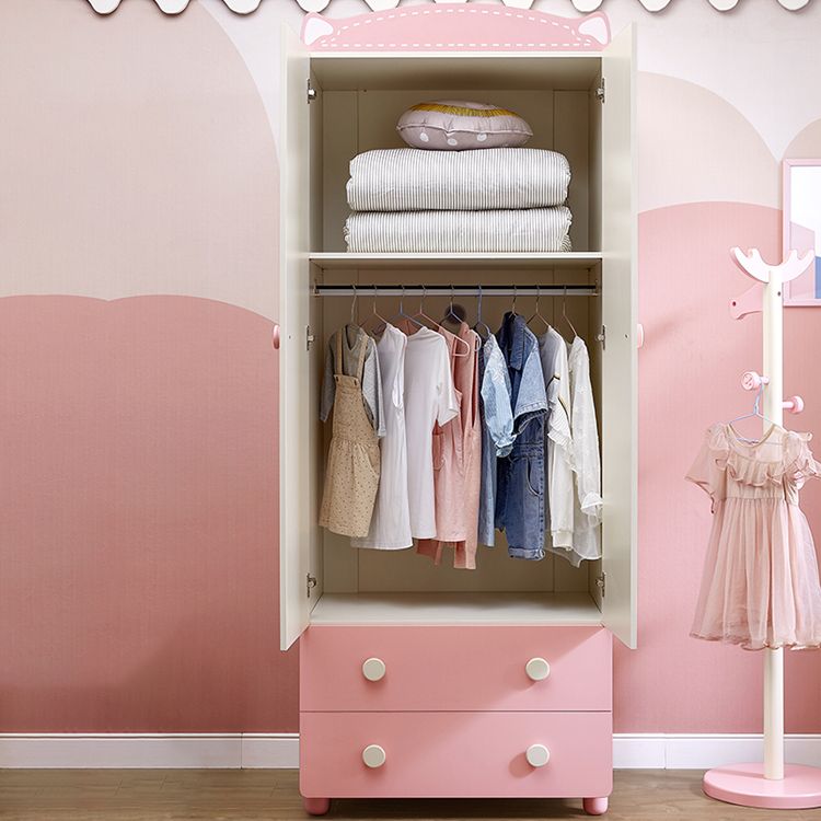 Pink Hanging Clothes Rack Wood Hanging Clothes Rack With Doors