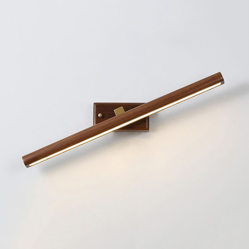 Modern LED Wall Sconce Wood Light Mirror Light Bathroom Lighting Dresser Light Mirror Lighting