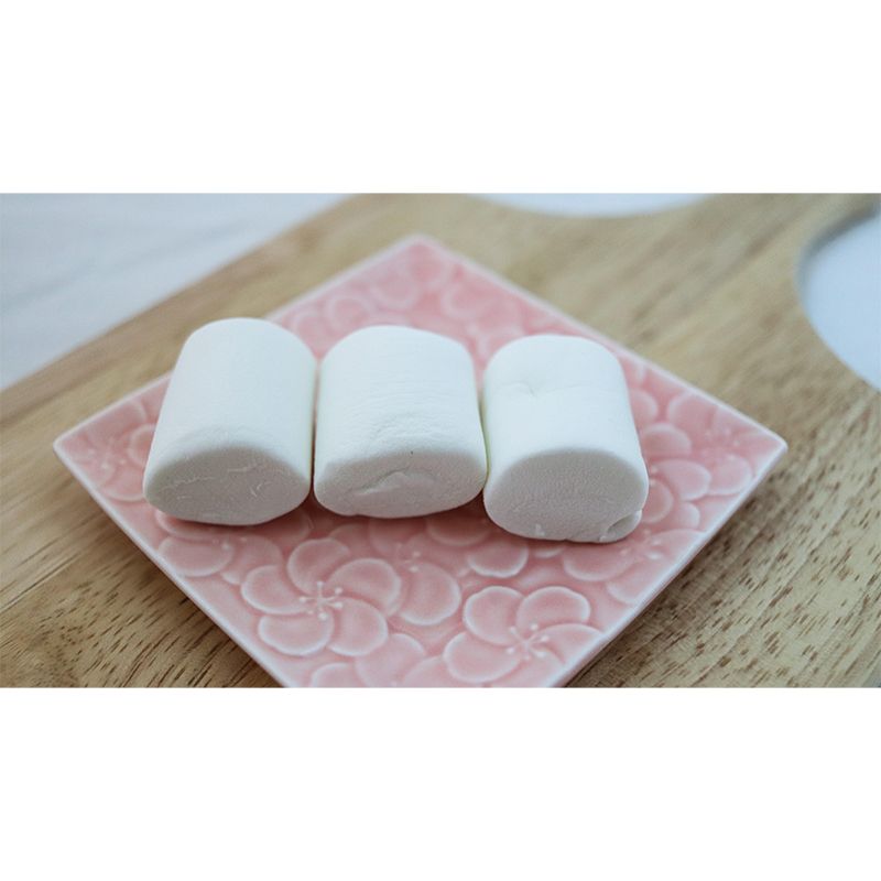 Modern Mural Dessert with Marshmallow Pattern Wall Decor Eco-friendly for Dessert Shop