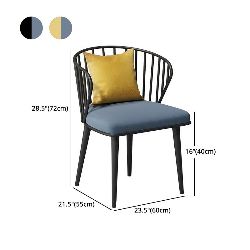 1/5/7 Pcs Metal Glam Dining Table Set with Rectangle Table Dinette Set